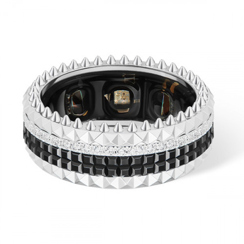 Розумне кільце Vertu AI Diamond Ring – Shadow Pair Edition